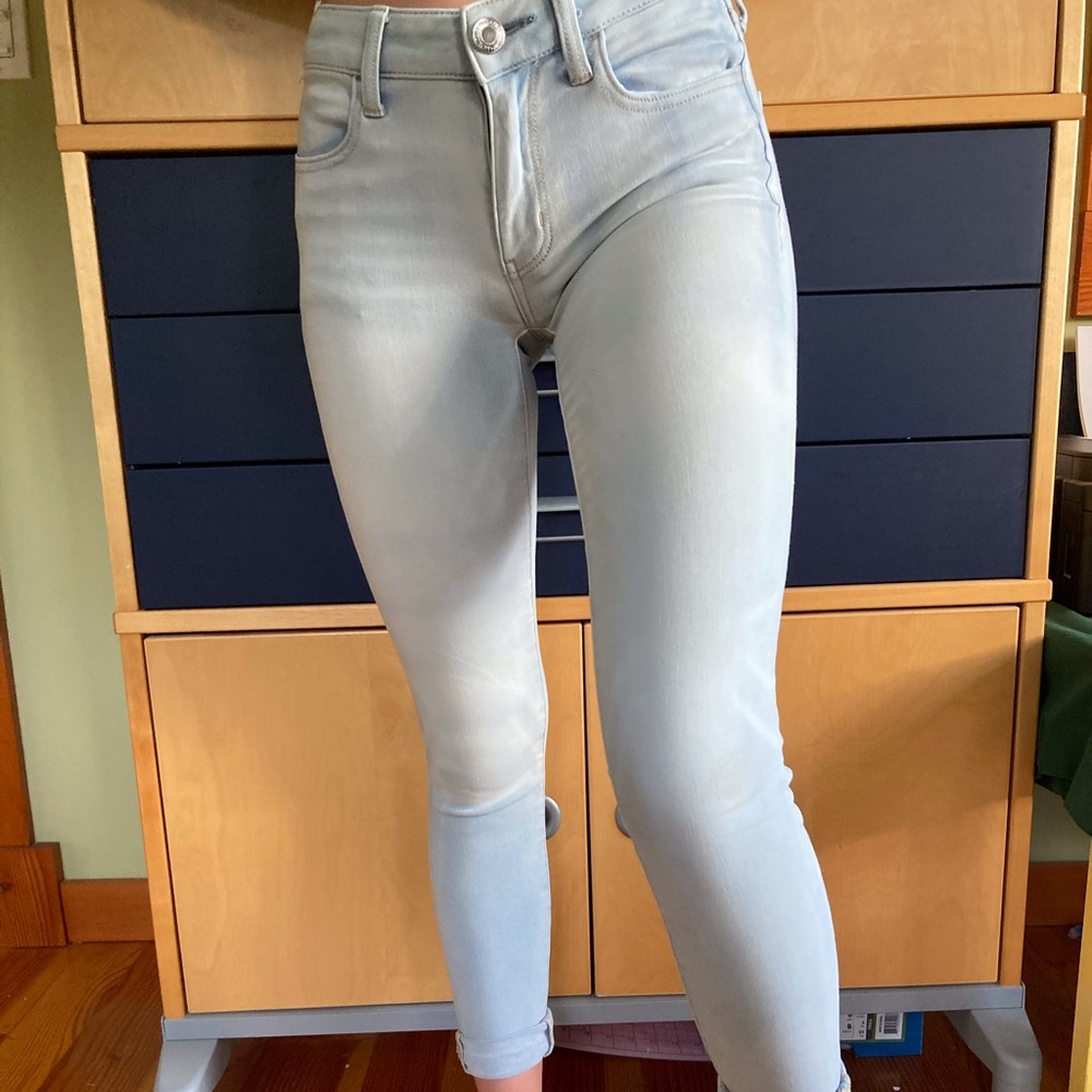 american eagle high rise jeans